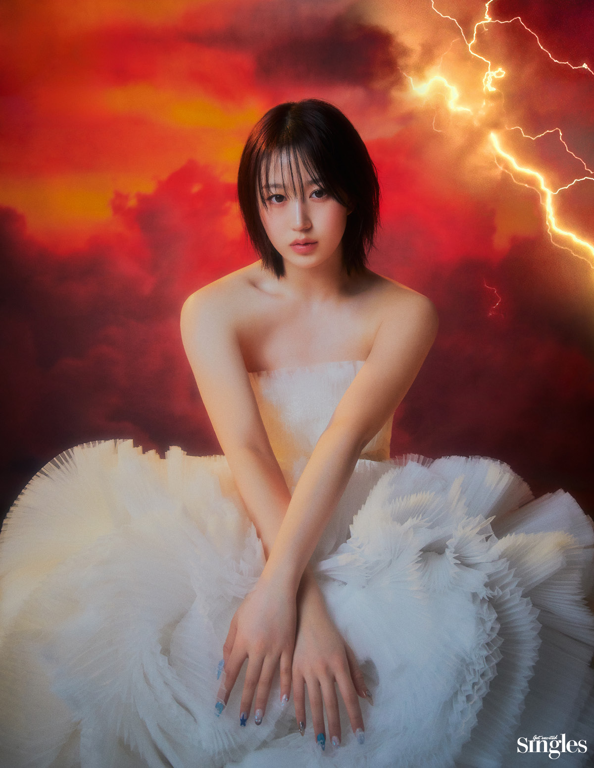 엔믹스 해원의 싱글즈 화보, 엔믹스, 해원, 배이, 대시, DASH